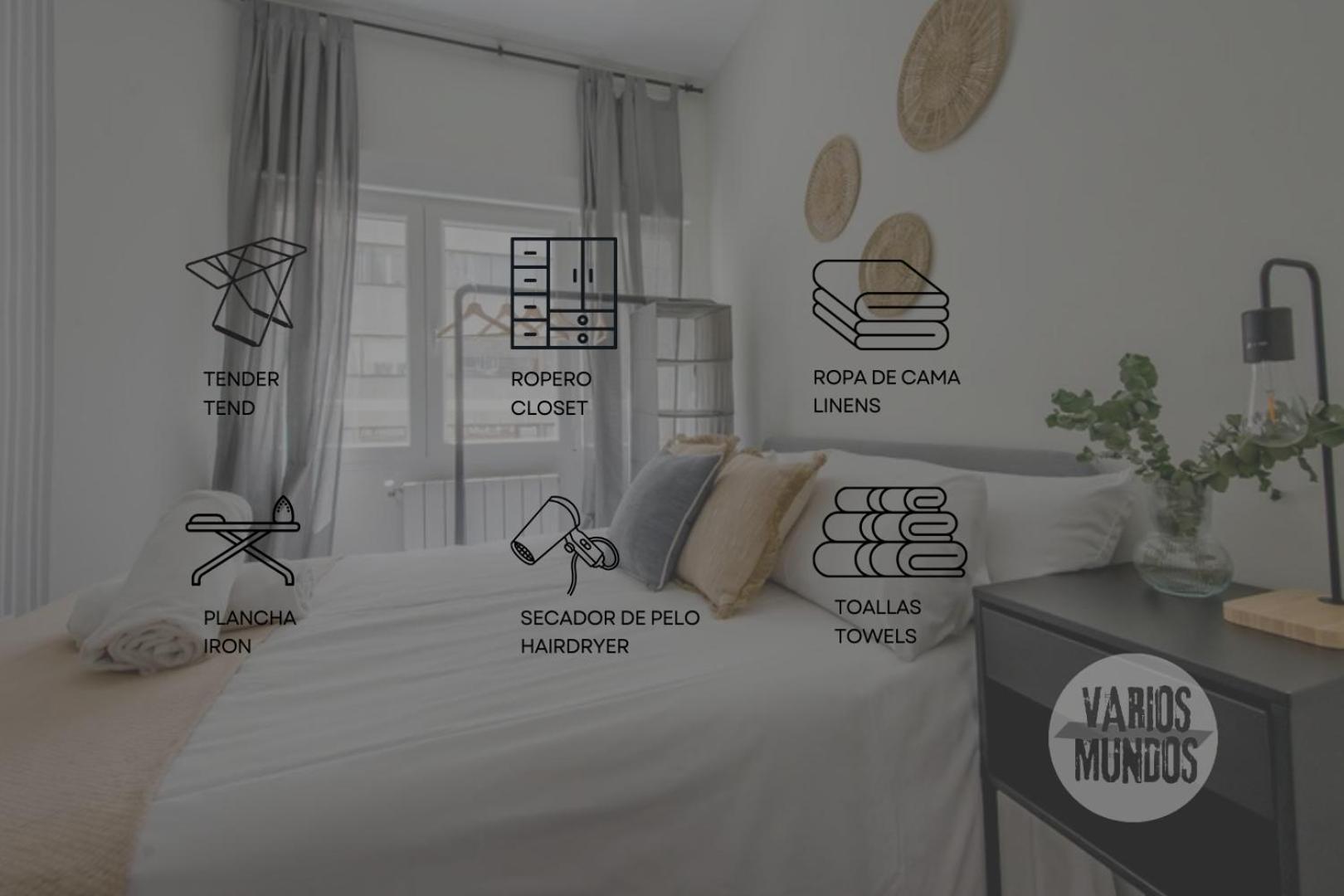 Excuisite New Apt En Gran Via Para 5Pax E2 Madrid Exterior foto